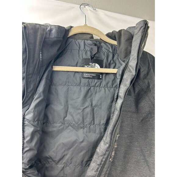 The North Face Women's Medium Jacket Gray Charcoal Dryvent Full Zip - Picture 13 of 16